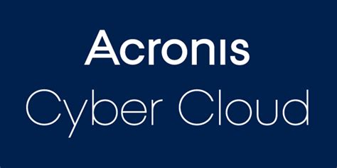 Acronis Cyber Cloud 2025 Download For Windows 7
