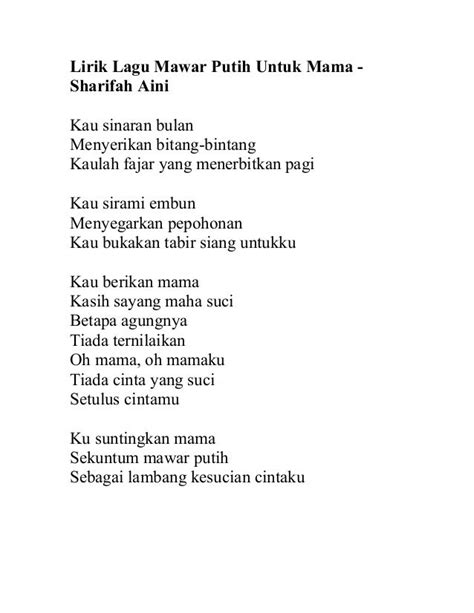 Lagu Cinta untuk Mama 2025